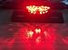 TASWK Motorcycle Tail Brake Stop License Plate Light LED Integrated Taillight Brake Light Red & White