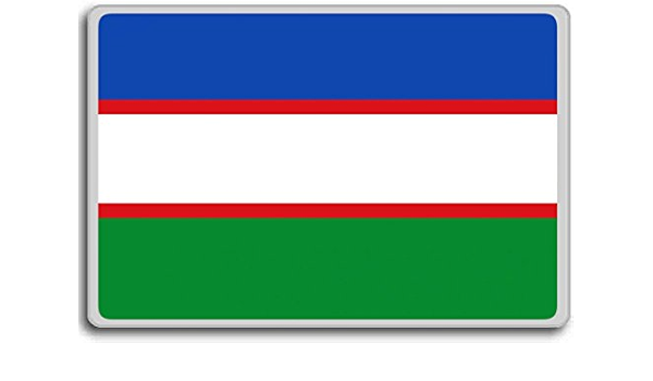 Colombia, Cali (Valle Del Cauca) city flag fridge magnet ...