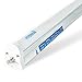 Hyperikon LED T5 Integrated Single Fixture, 4FT, 22W, 2200lm, 4000K (Daylight Glow), Frosted, Utility Shop Light, Basement, Ceiling and Under Cabinet Light, Corded electric with built-in ON/OFF switch