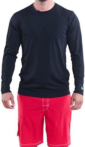 Original Watermen Men's Long Sleeve Surf Shirt Black Large