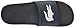 Lacoste Men's Croco Slide Sandal, Fraisier Navy/White, 8 Medium US