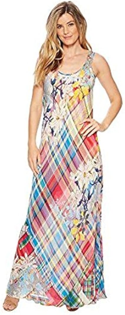 johnny was linsu maxi tank dress