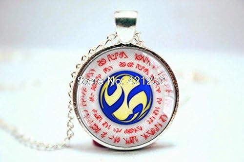 Pretty Lee 2015 Fashion Blazblue Pendant Noel Vermillion The Calamity Trigger Glass Photo Cabochon Necklace Christmas gift