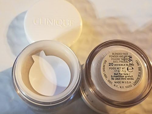 Clinique Travel Size Blended Face Powder 1 Jar No Brush 20 Invisible Blend