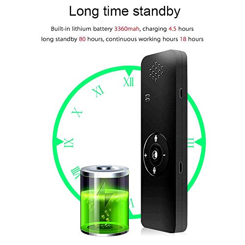 MOGOI Smart Language Translator Device, Instant Offline Language Translator Device Support 40 Languages, Real-time Electronic Pocket Voice Translator for Learning Shopping Travel Business - Thumbnail 7