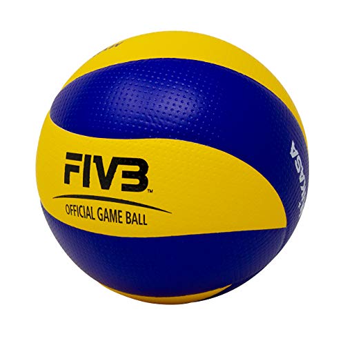Mikasa MVA200  2008(Beijing), 2012(London), and 2016(Rio) indoor Olympic Games Ball (Blue/Yellow)