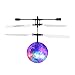 TYZEST RC Toy Flying Ball RC infrared Induction Helicopter Ball kids toys Teen toys (Rainbow)