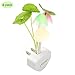 iTimo 4pcs Color Changing Nursery Mushroom Night Light Plug In Led Wall Lamp With Dusk to Dawn Sensor For Kids Baby Sleeping