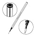 Rollerball Pen Refills for Penneed G5/G6/G8 Pens, Parker Waterman Compatible Rollerball Pen Refills Metal Standard Size Swiss roller ball Fine Point 0.7mm (Pack of 10) (Black Ink)