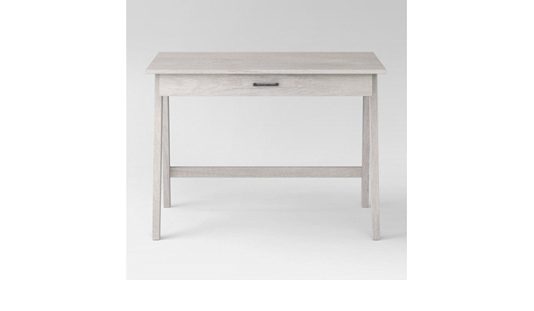paulo basic desk white wash
