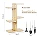Plant Stand, Small Wood Plant Shelf for Succulent Tabletop Window Flower Garden Rack 6 Tiers for Indoor/Outdoor Decor&Plant Displaythumb 1
