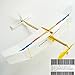 Sky Touch II Rubber Band Elastic Powered Glider Plane Kit Flying Model Toy by Amazona's presentz