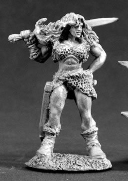 Nadia of the Blade Female Barbarian