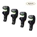 Petsvv Universal Car Vehicle Back Seat Headrest Hanger Holder Hook for Bag Purse Cloth Grocery, Pack of 4