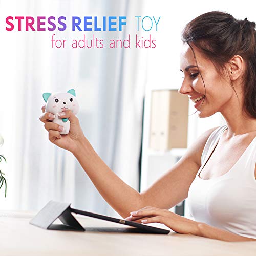 5 Squishies+Cat+Squishy+Toys+Kids