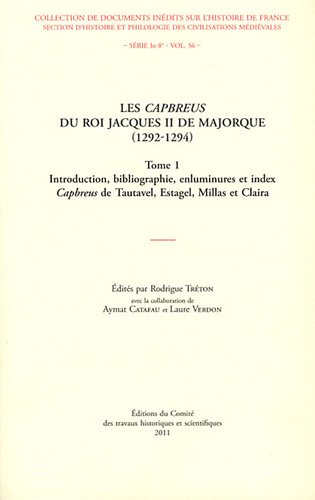 Les  capbreus du roi Jacques II de Majorque, 1292-1294