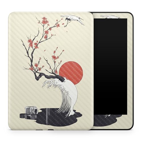 Carbon Fiber Tablet Skin Compatible with Amazon Kindle Colorsoft (2024) - Accid…