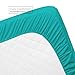 Nestl King Sheet Set - Luxury 1800 Ultra-Soft Microfiber King Bed Sheets - Double Brushed - Deep Pockets - Easy Fit - 4 Piece Set - Bedding Sheets & Pillowcases (King, Teal)