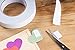 Onwon Ultra Thin Double Sided Adhesive Tape (1 Inch 55 Yards) Lasting, Acid Free & Heat Resistant, Double Sided Tape for Gifts, Photos, Scrapbooking, Documents, Wallpaper, Crafts, Card and Boxes