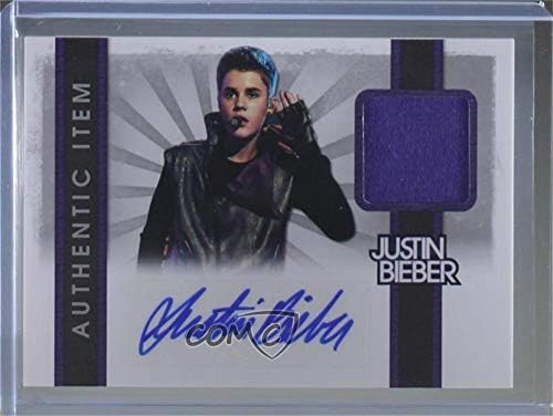 Justin Bieber (Trading Card) 2012 Justin Bieber Collection - Authentic Items - Autographs [Autographed] #11