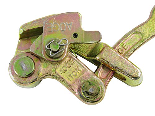 YJINGRUI 1T Wire Grip Steel Pulling Tool for Wire Rope Cable Clamp Wire Pulling Grip Hand Puller (1T 2.5-16MM) - Thumbnail 4
