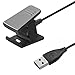 for Fitbit Charge 2 Charger, Insten 1 Feet USB Charging Cable Cord Replacement Charger Compatible with Fitbit Charge 2 Fitness Tracker Smart Watch Bracelet Wristband Dock Charger Adapter, Black