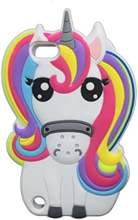 Unicorn Horse iPod Touch 6 Gen 6th T6 case 3D Cartoon Soft Silicone Gel Back Cover Case Skin For Apple iPod Touch 6th Generation