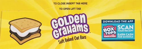 GOLDEN GRAHAMS S’MORES SOFT BAKED OAT BARS, CHEWY SNACK BARS, 6 CT