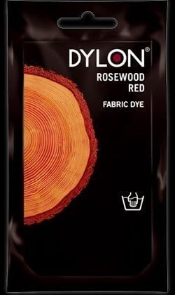 2 x Rosewood Red 50g Coloured Hand Wash Fabric Clothes Dye