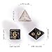 Yellow Mountain Imports 42 Polyhedral Dice, 6 Colors with Complete Set of D4, D6, D8, D10, D12, D20, and D%