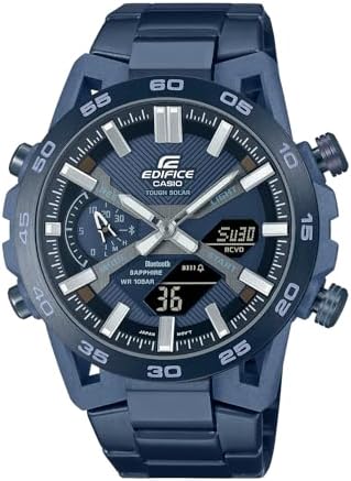 Amazon.com: Casio EFS-S560 Edifice Wristwatch, Black, Round Bezel