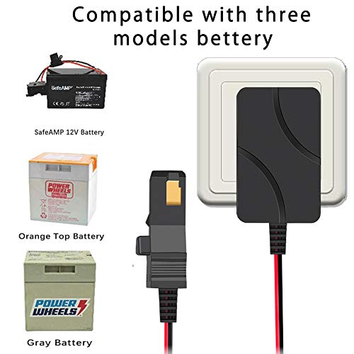 for Power Wheels Charger 12V, Replacement Fisher Price Charger for Ride