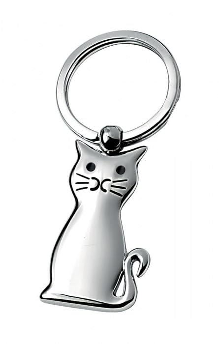 Ten Cat keychain cod.EL5622 cm 7,8x3,7x0,5h by Varotto & Co.