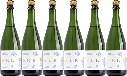 Weingenossenschaft Albig Riesling 2019 Brut (herb) (6 x 0.75 l)