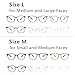 Blue Light Blocking Glasses for Women Men Anti Eyestrain Lightweight TR90 Computer Glasses Anti-Glare