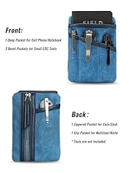 Sayram SP6 EDC Pouch, Waxed Canvas Compact Pocket