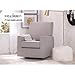 Delta Children Ava Nursery Glider Swivel Rocker Chair, Dove Grey