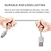 iPhone Charger, IWAVION 2Pack 6FT Lightning Cable Extra Long 8pin USB Data Transfer Charging and Syncing Cable for iPhone 6s Plus/6s/6/6 plus/5/5s,iPad Mini,Mini2.iPad 5,iPod 7 (2Pack-Silver)