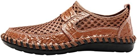 LOUECHY Men's Ocheso Mesh Walking Loafers Slip-On Breathable Casual Shoes Lightweight Water Shoes