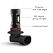 YITAMOTOR 2x Max 60W 1200 Lumens High Power Chipsets H10 9145 9140 LED Bulbs for DRL or Fog Lights Xenon White 6000k