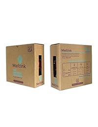 meltink3d Negro 1.75 mm ABS Filamento Impresora 3d 1 kg