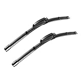2 x Factory wipers for Audi A4 S4 Audi A6 S6 Audi Allroad 2002-2008 Windshield Wiper Blade Set - Pinch Tab 22"/22" (Set of 2)