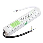 uxcell AC 90~250V to DC 24V 16 Watt Transformer IP67 Waterproof LED Driver Power Supply