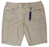 Gloria Vanderbilt Ladies’ Beverly Bermuda Short (12, Latte)