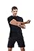 Copper Compression Short Sleeve Men's Recovery T Shirt. Highest Copper Content GUARANTEED. Support Sore & Stiff Muscles & Joints. Best Compression Fit T-Shirt Running, Basketball, Sports Wear (XL)