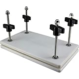 Tofu Tamer Premium Four Post Tofu Press with Stainless Steel Hardware Removes Water Quickly and Evenly BPA Free