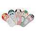 5 Pack Womens Casual Cotton Cute Funny No-show Ankle Animal Liner Socks for size 5-8