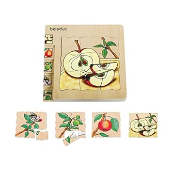 Beleduc Layer Puzzle - Apple