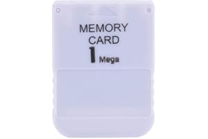 Fosa 1MB Memory Card Stick for 1 One PS1 Game, White
