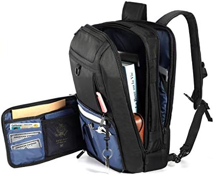 Swiss Alpen City Collection Slim Backpack Water Resistant Durable 1680d Large Laptop Backpack For Travel School Business Fits 15 6 Laptop Black Exclusive Buy Online At Best Price